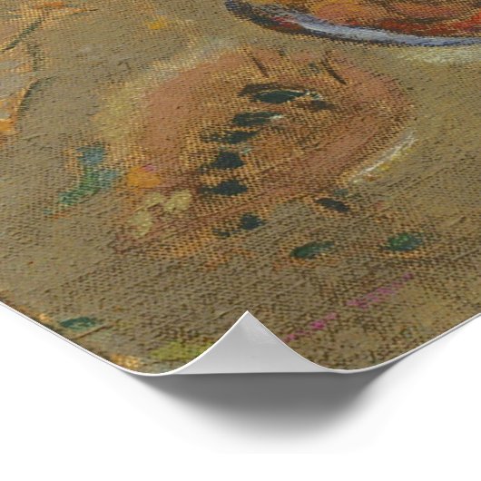 Odilon Redon - Vision unter Wasser Poster (Ecke)