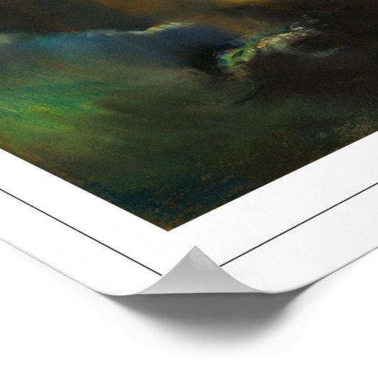 Odilon Redon Zedign Art Poster #15 (Ecke)