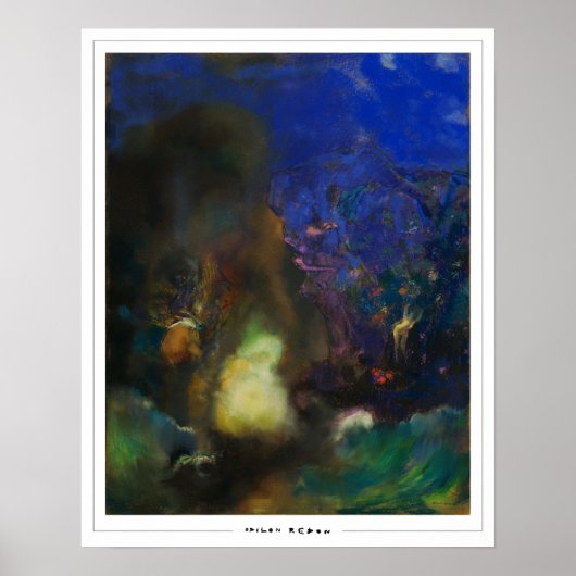 Odilon Redon Zedign Art Poster #15 (Vorne)