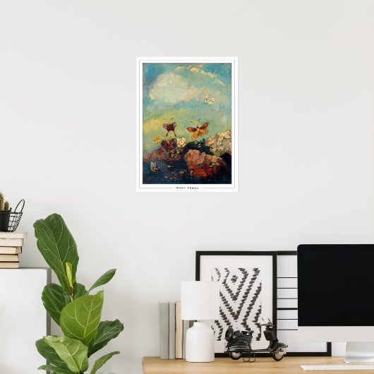 Odilon Redon Zedign Art Poster #22 (Heimbüro)