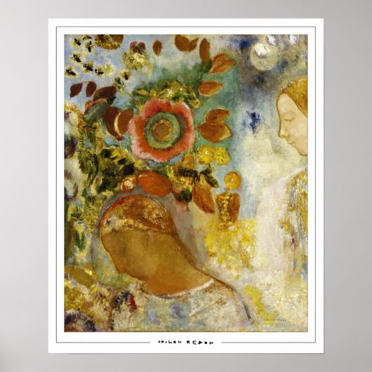 Odilon Redon Zedign Art Poster #24 (Vorne)