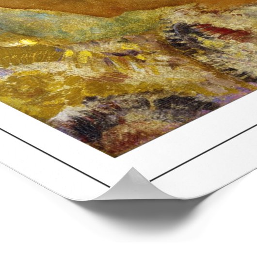 Odilon Redon Zedign Art Poster #24 (Ecke)