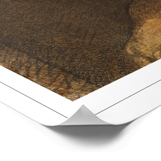 Odilon Redon Zedign Art Poster #264 (Ecke)