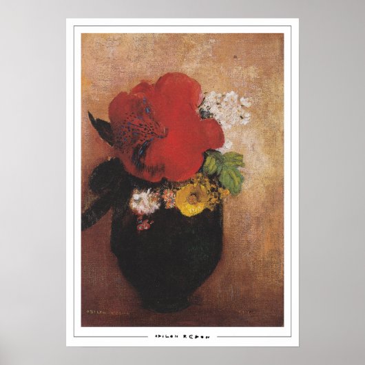 Odilon Redon Zedign Art Poster #292 (Vorne)