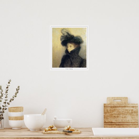 Odilon Redon Zedign Art Poster #299 (Küche)