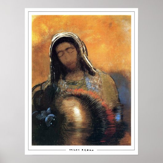 Odilon Redon Zedign Art Poster #315 (Vorne)