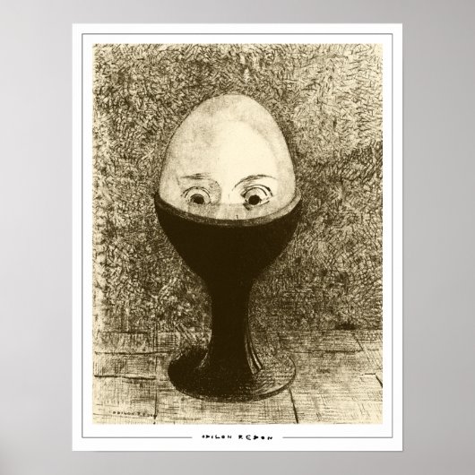 Odilon Redon Zedign Art Poster #331 (Vorne)