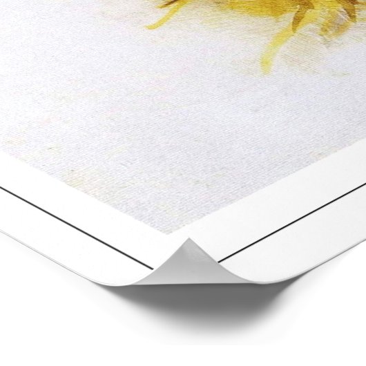 Odilon Redon Zedign Art Poster #566 (Ecke)