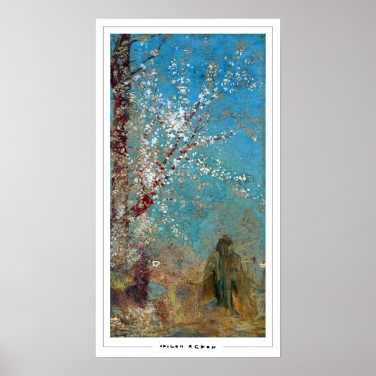 Odilon Redon Zedign Art Poster #587 (Vorne)