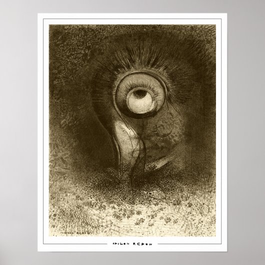 Odilon Redon Zedign Art Poster #675 (Vorne)