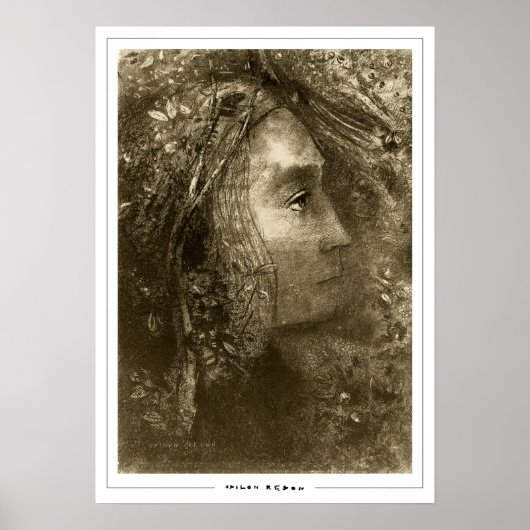 Odilon Redon Zedign Art Poster #703 (Vorne)