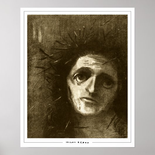 Odilon Redon Zedign Art Poster #740 (Vorne)