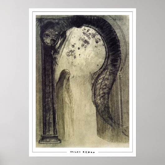 Odilon Redon Zedign Art Poster #85 (Vorne)