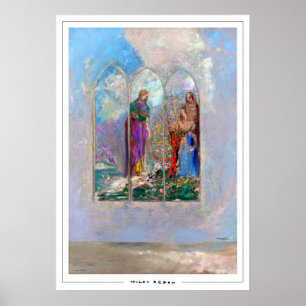 Odilon Redon Zedign Kunstposter #23 Poster