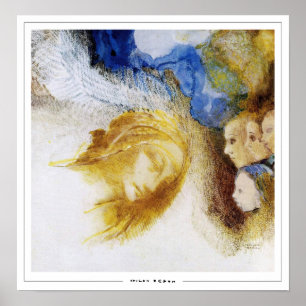 Odilon Redon Zedign Kunstposter #566 Poster