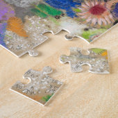 Odilon Redons abstrakte Blume Hintergrund. Puzzle (Seite)