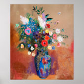 Odilon Redons Gemälde, Bouquet of Flowers, Poster (Vorne)
