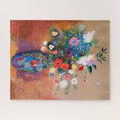 Odilon Redons Gemälde, Bouquet of Flowers, Puzzle (Horizontal)