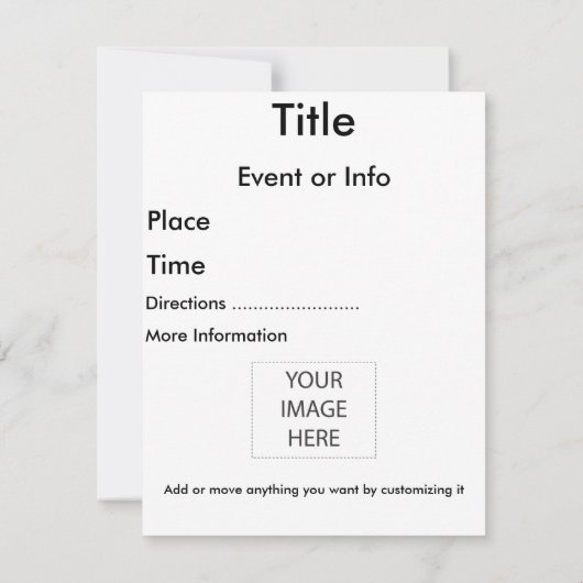 Odilon Redon's Vase mit Blume (1914) Einladung (Rückseite)