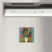 Odilon Redons Vasen mit Blumen (1914) Magnet (In Situ (Geschirrspüler))