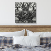 Odin-All-Father Leinwanddruck (Insitu (Schlafzimmer))