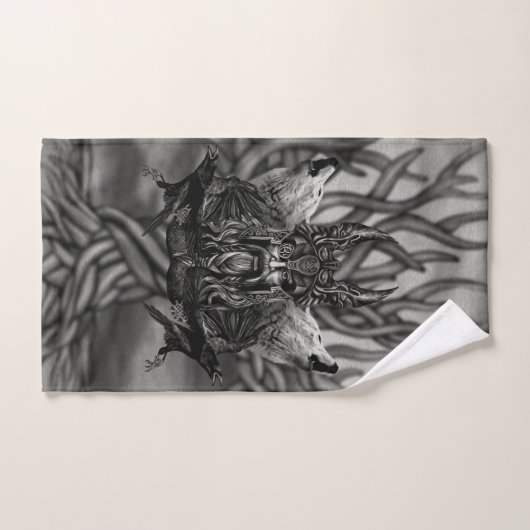 Odin - All-Vater Badhandtuch Set (Handtuch)