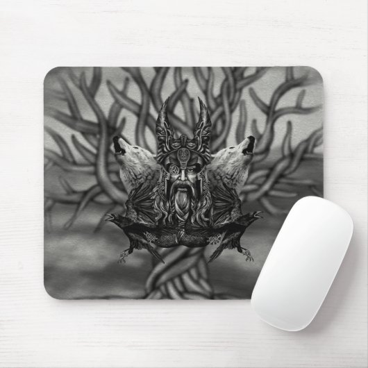 Odin - All-Vater Mousepad (Mit Mouse)
