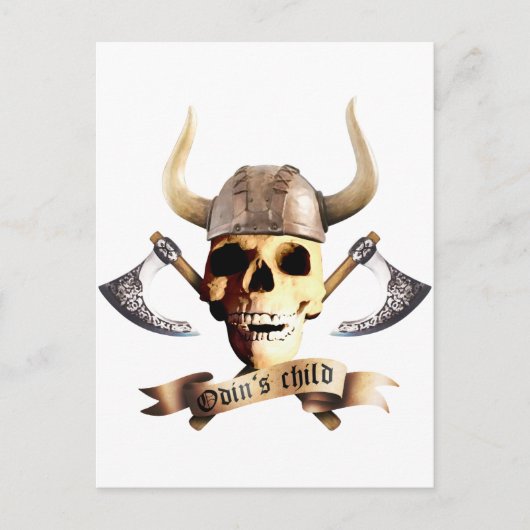 Odin Ax Postkarte (Vorderseite)