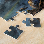 Odin beim Formen einer neuen Welt nach Ragnarök Puzzle (Seite)