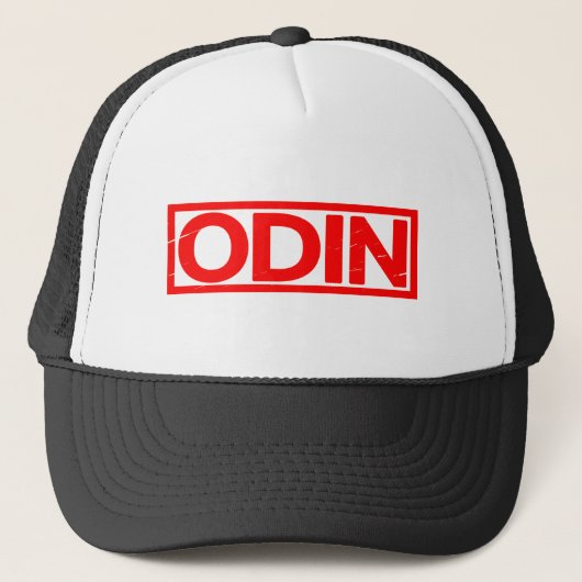 Odin Briefmarke Truckerkappe (Vorderseite)