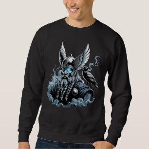 Odin der Allvater Norse Mythology Viking God Sweatshirt