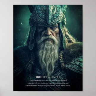 Odin der Allvater Poster