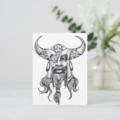 Odin des großen Nordgottes Postkarte (Stehend Vorderseite)