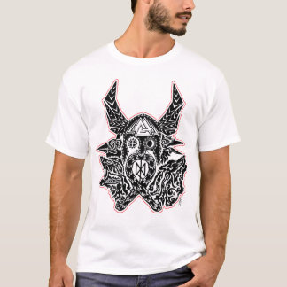 Odin-Emblem-T-Shirt Schwarze Tinte Version T-Shirt