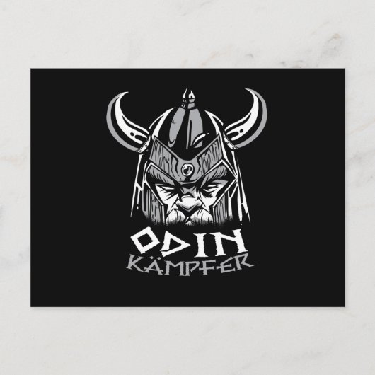 Odin Fighter Postkarte (Vorderseite)