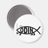 Odin Fish Magnet (Vorderseite/Rückseite)