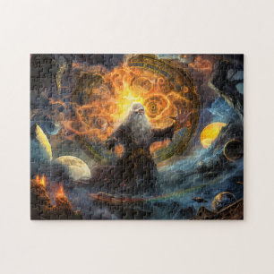 Odin formt eine neue Welt nach Ragnarök Puzzle