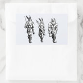 Odin, Freyja & Thor Rechteckiger Aufkleber (Tasche)