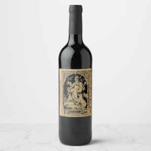 Odin Mead Wine Label Template Weinetikett