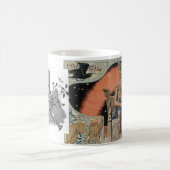 Odin mit Huginn und Muninn Tasse (Mittel)