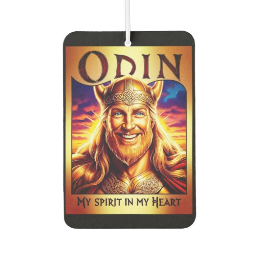 ODIN, MY SPIRIT IN MY HEART. AUTOLUFTERFRISCHER (Vorderseite)