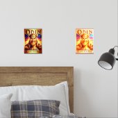ODIN, MY SPIRIT IN MY HEART. BILDERWAND SETS (Schlafzimmer)