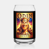 ODIN, MY SPIRIT IN MY HEART. DOSENGLAS (Rückseite)