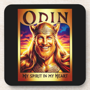 ODIN, MY SPIRIT IN MY HEART. GETRÄNKEUNTERSETZER
