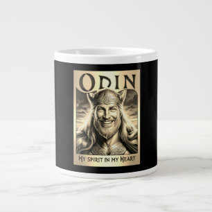 ODIN, MY SPIRIT IN MY HEART. Jumbo-Tasse