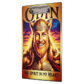ODIN, MY SPIRIT IN MY HEART. KLEMMBRETT (Links)