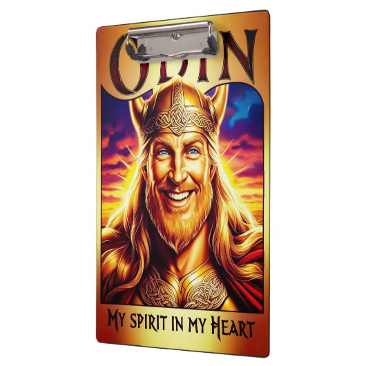 ODIN, MY SPIRIT IN MY HEART. KLEMMBRETT (Links)