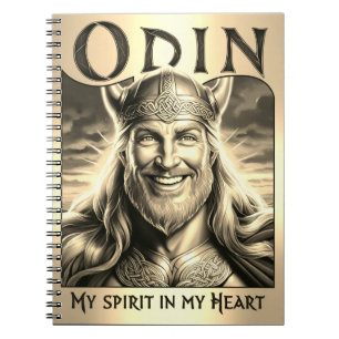 ODIN, MY SPIRIT IN MY HEART. NOTIZBLOCK