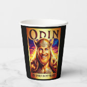 ODIN, MY SPIRIT IN MY HEART. PAPPBECHER (Rückseite)