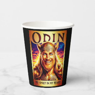 ODIN, MY SPIRIT IN MY HEART. PAPPBECHER